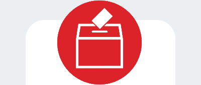 Compressed ballot tab
