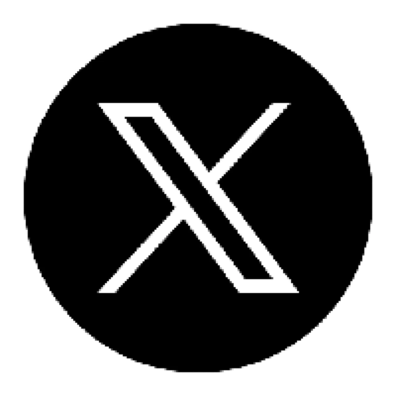 X social media logo.