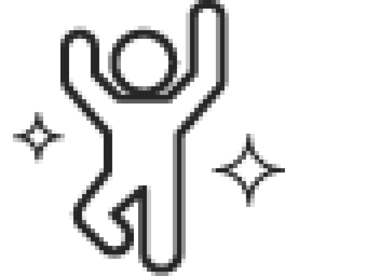 Icon of someone dancing.