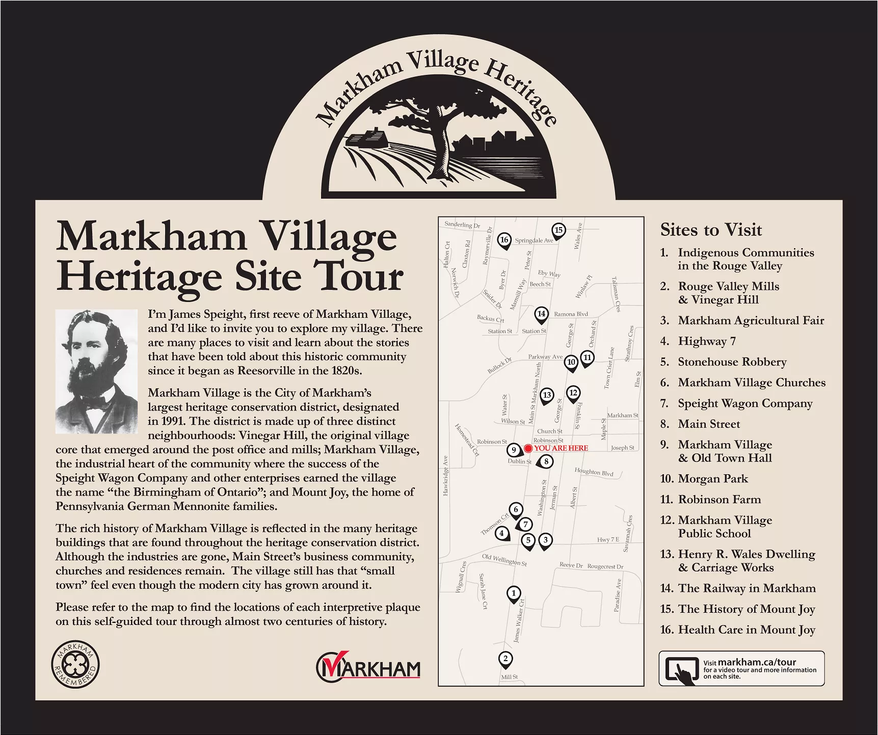 Markham Village Heritage Site Tour 